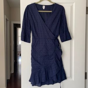 Gap wrap dress, worn once. Like new